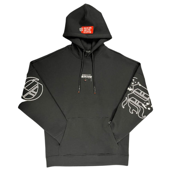 Roberto Milano Tech Paint Hoodie