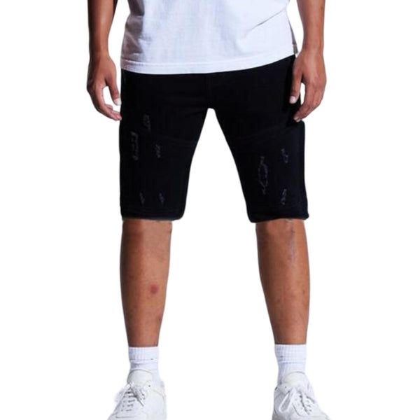 Crysp Atlantic Black Shorts (035)