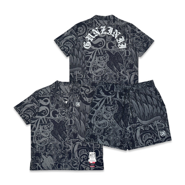 Gunzinii “Graffiti” Black Short Set