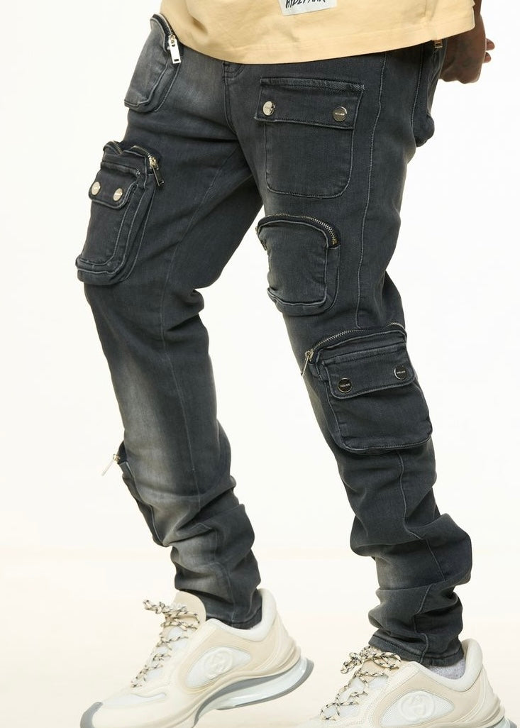 Pheelings “Lucid Dreams” Black Cargo Skinny Jean