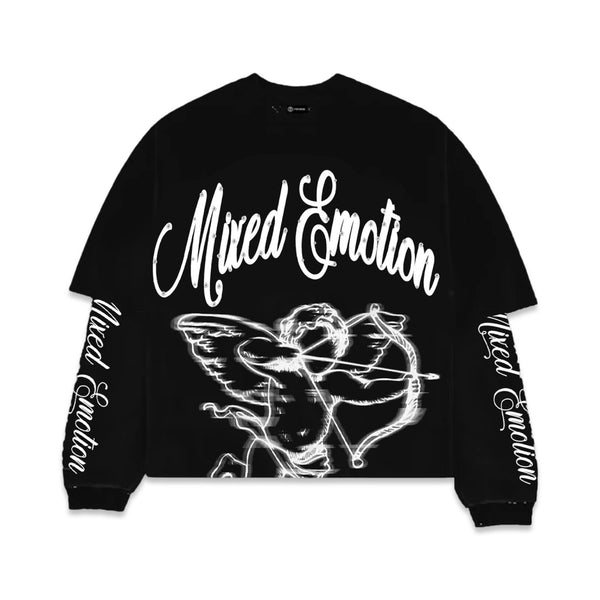Mixed Emotion “Blur” Thermal L/S Tee