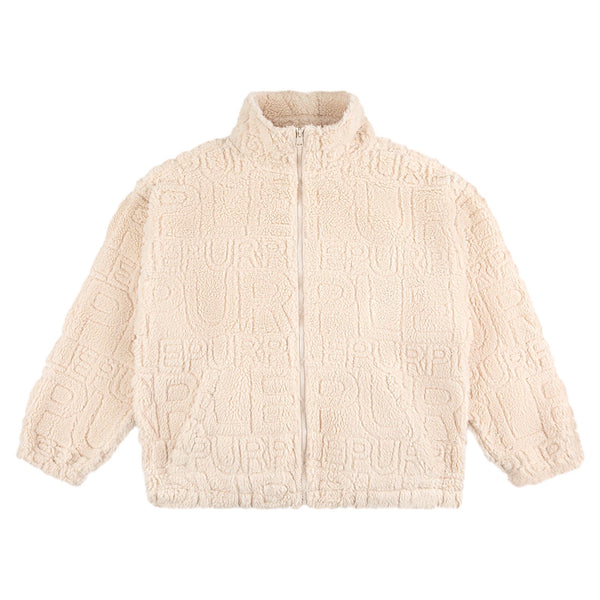 Purple Brand Sherpa Full Zip Jacket