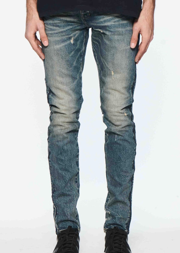 Purple Brand Shadow Seam Coated Jeans