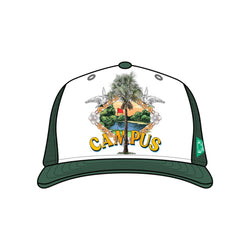 Campus Fairway Green Trucker Hat