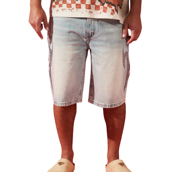 Duaa “Accomplished” Tribal Stone Shorts