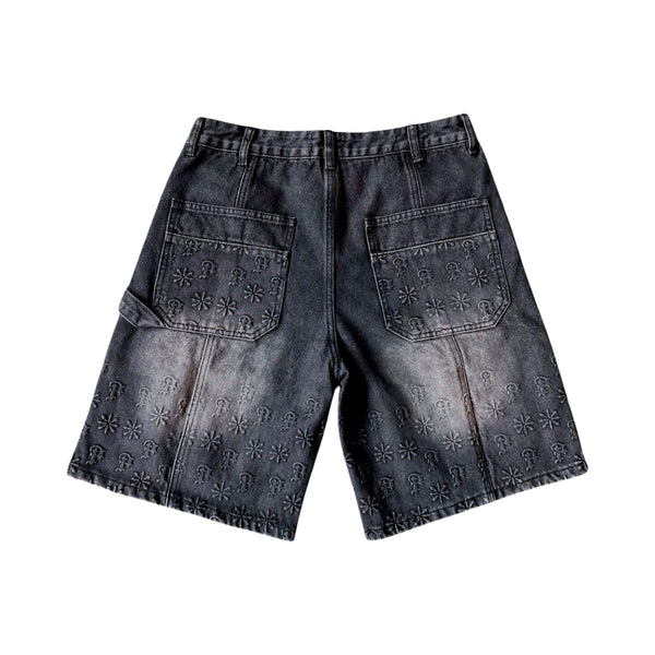 Prestige “Embossed” Black Shorts