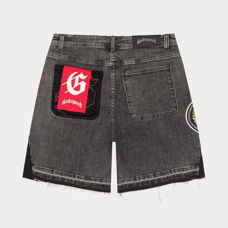 Godspeed “Patchwork V2” Grey Shorts
