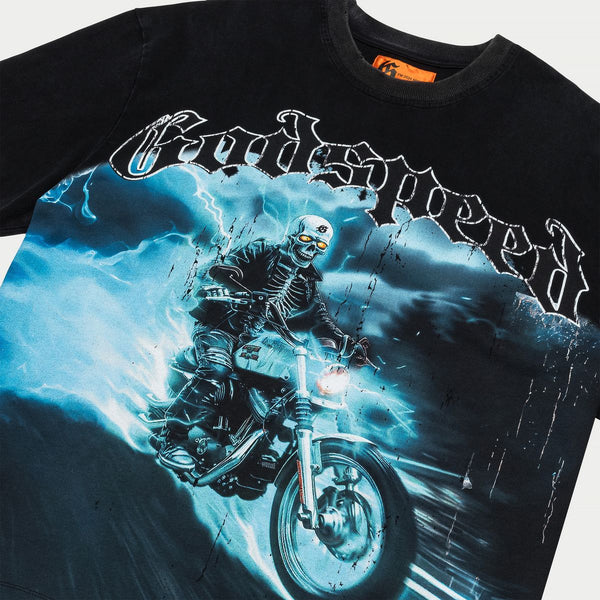 Godspeed Blu Flame Tee