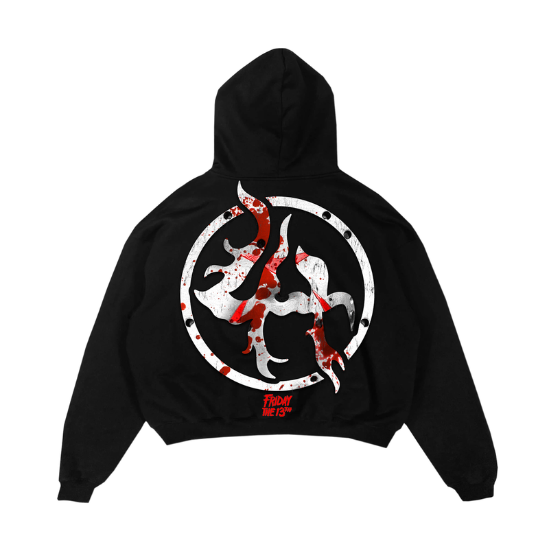 Lost Hills The 13th Black Hoodie