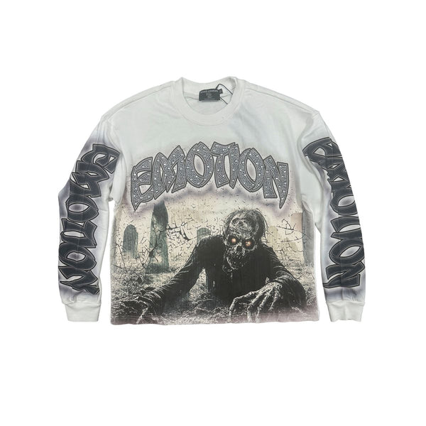 Mixed Emotion “Resurrection” White L/S Tee
