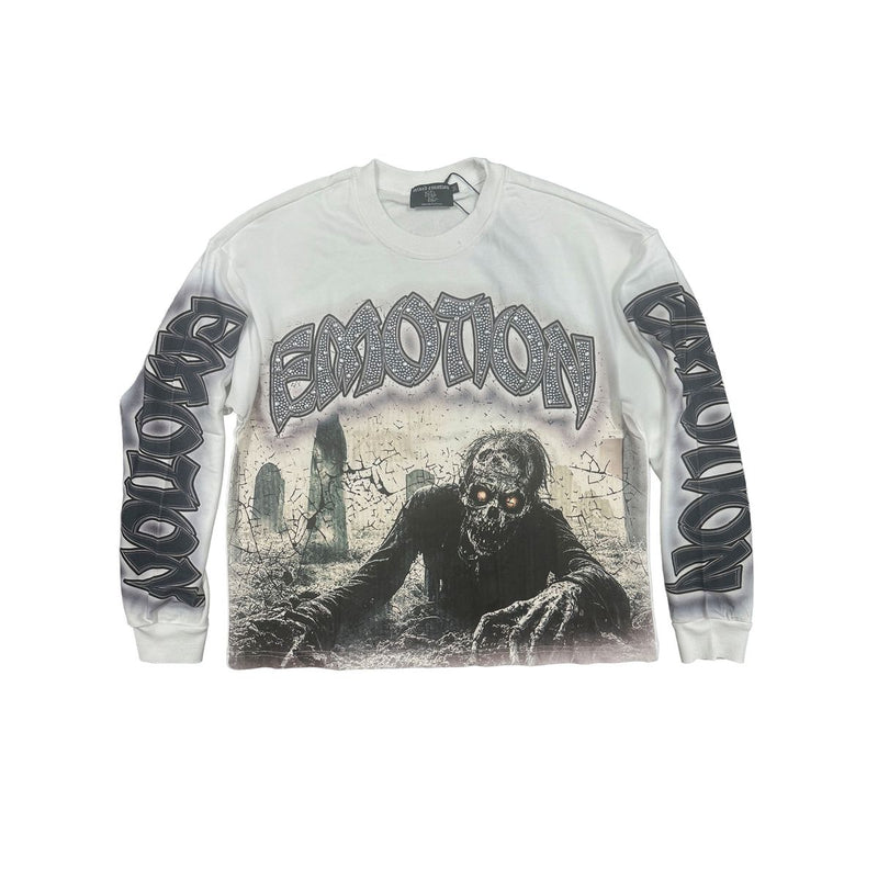 Mixed Emotion “Resurrection” White L/S Tee