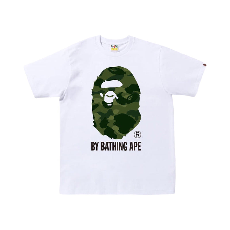 BAPE “Color By Camo” White/Green Tee