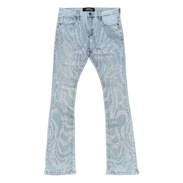 Vicious “Embellished” Indigo Blue Jeans