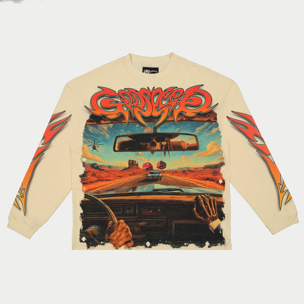 Godspeed “On The Run” Bone L/S Tee