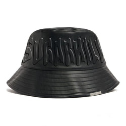 Sugarhill “Vulture” Black Leather Bucket Hat