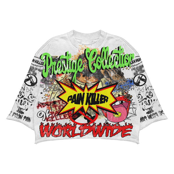 Prestige “Pain Killer” Off White Tee