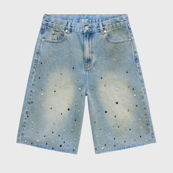 Homme Femme “Gemstone” Light Blue Shorts