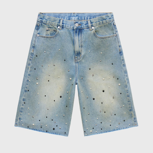 Homme Femme “Gemstone” Light Blue Shorts