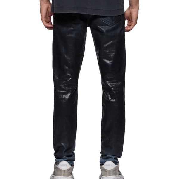 Purple Brand Black Coated Indigo Jeans