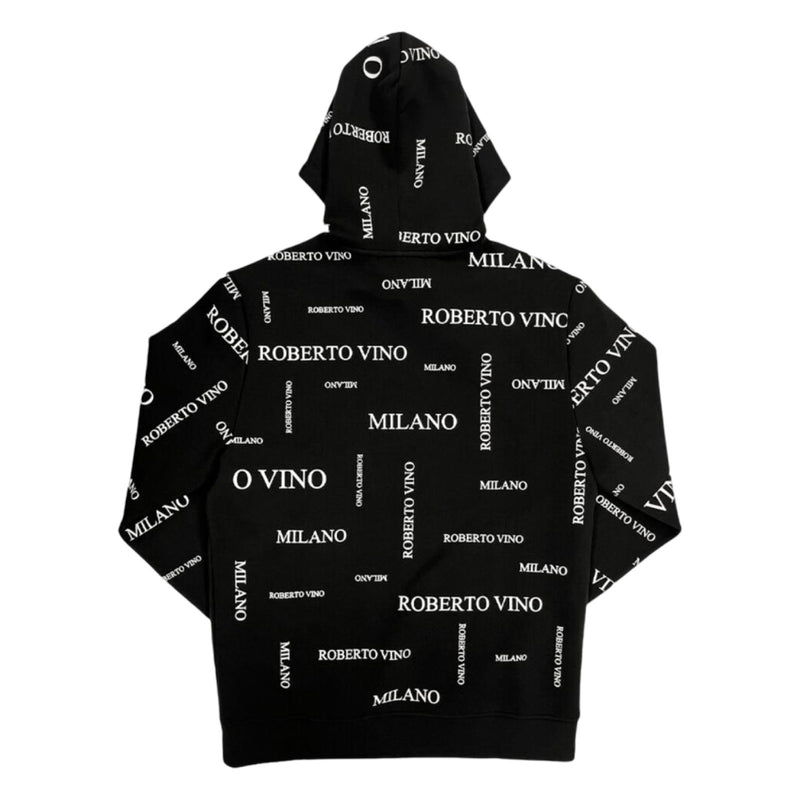 Roberto Milano Tech All Over Hoodie