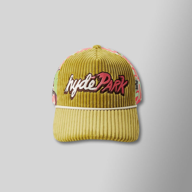 Hydepark Smashed Weekend Green Trucker Hat