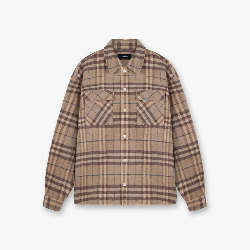 Represent Heavyweight Initial Hazel Flannel Shirt