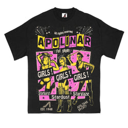 Apolinar Live Show Black Tee