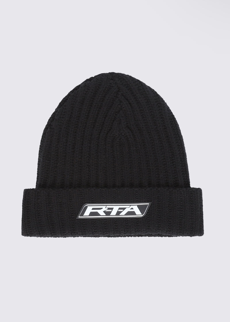 RtA Black Logo Beanie