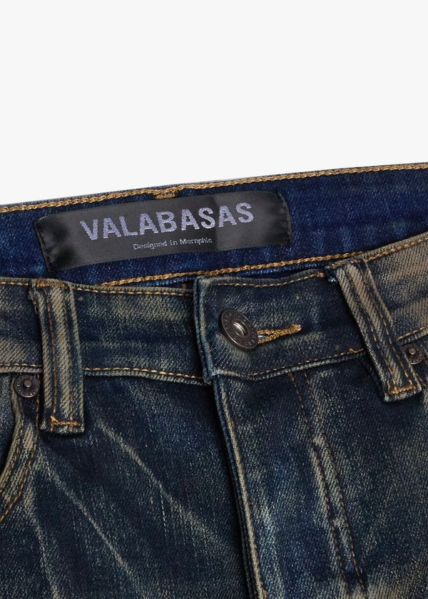 Valabasas “Mr. Flex” Dark Vintage Skinny Jeans