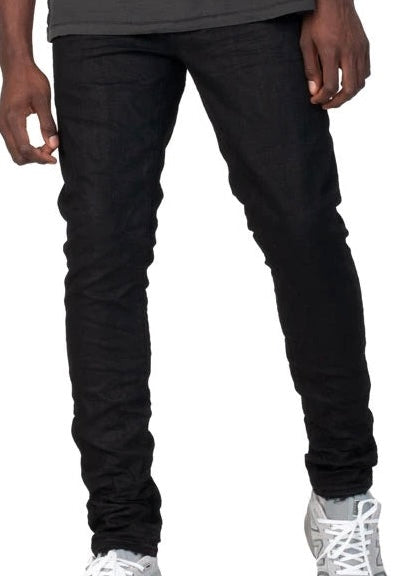 Purple Brand Black Resin Jeans