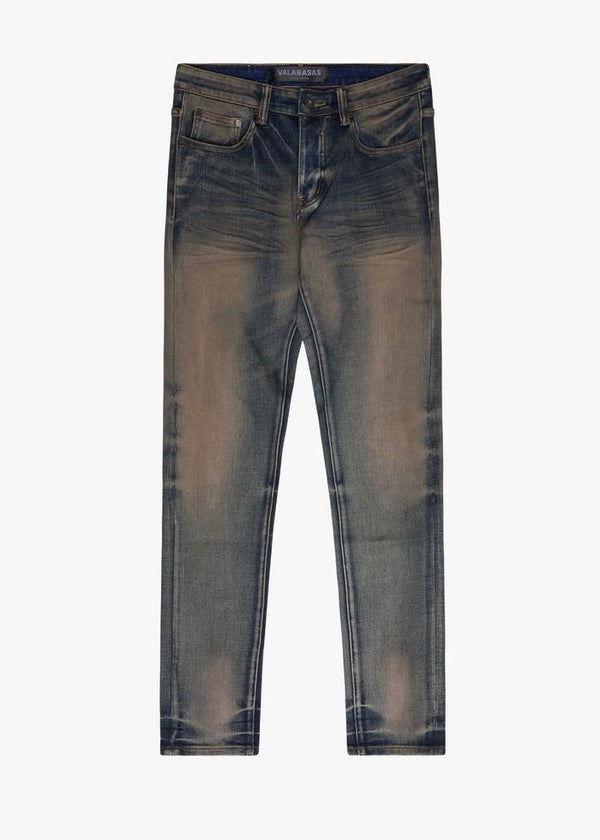 Valabasas “Mr. Flex” Dark Vintage Skinny Jeans