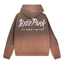 Hydepark Race To The Top Brown Hoodie