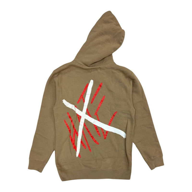 Dissmissed “No Hate” Beige Hoodie