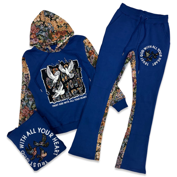 Focus “Trust God” Royal Jogging Set