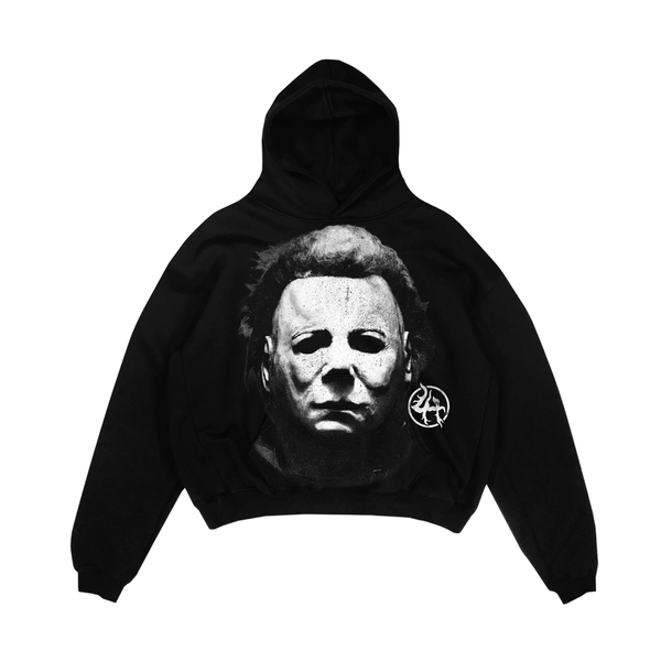 Lost Hills Face Off Black Hoodie