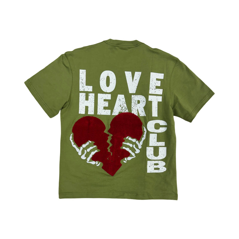 Reelistik Heart Green Heavyweight Tee