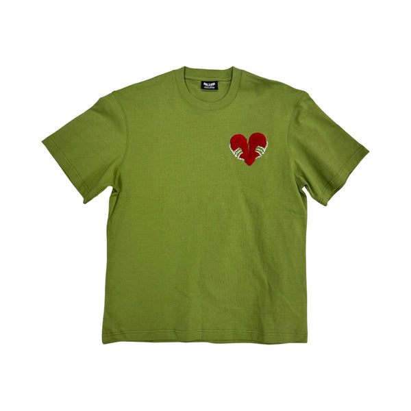 Reelistik Heart Green Heavyweight Tee