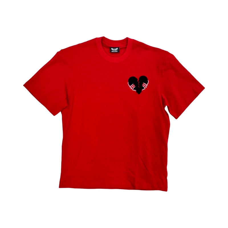 Reelistik Heart Red Heavyweight Tee