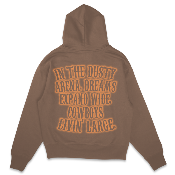 Dissmissed “Rodeo” Brown Hoodie