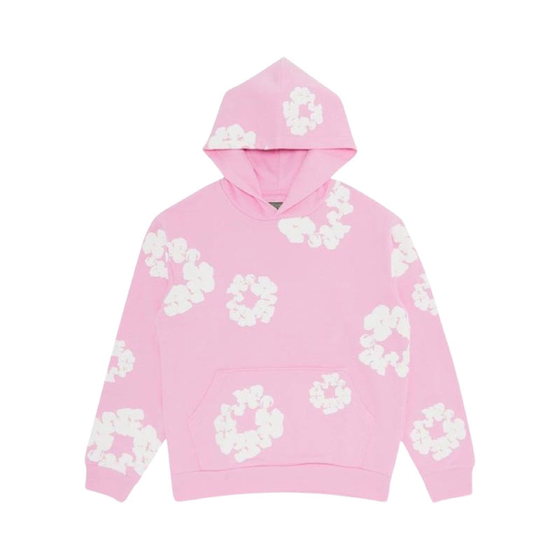 Denim Tears Cotton Wreath Pink Hoodie