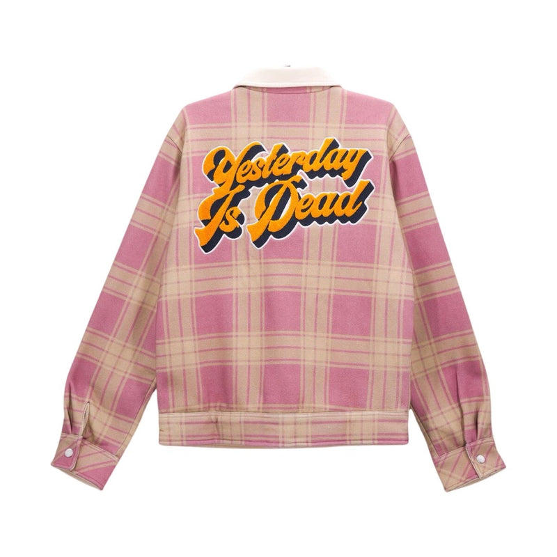 Yesterday Is Dead Flannel Trucker Jacket