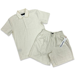 Purple Brand Polo Towel Short Set