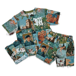 Majestik Painter Tapestry Short Set