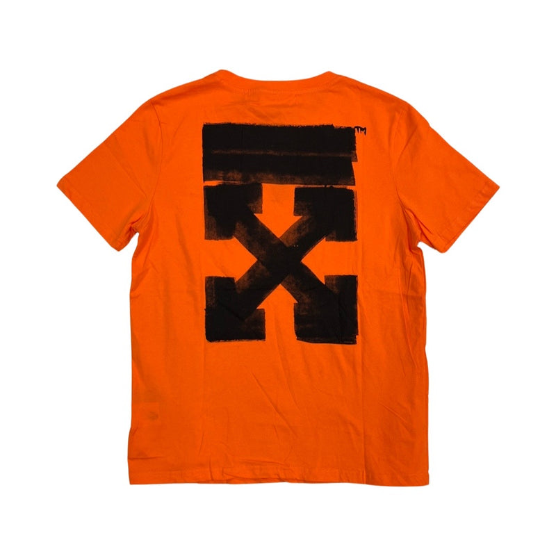 Off White Dash Arrow Orange Tee