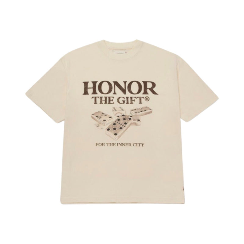 Honor The Gift Dominos Bone Tee