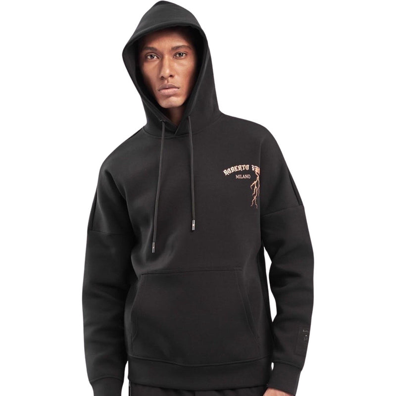 Roberto Vino Tech Thunder Hoodie (Black/Orange)