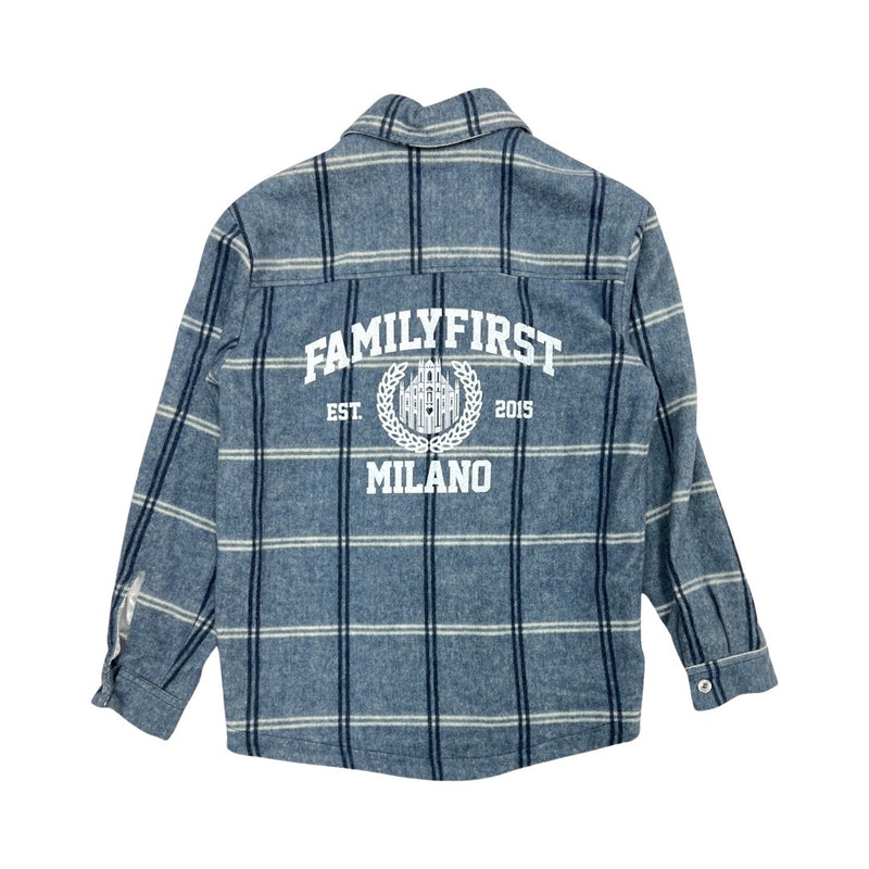 Family First Milano Quadri Jacket Shirt (Blue)