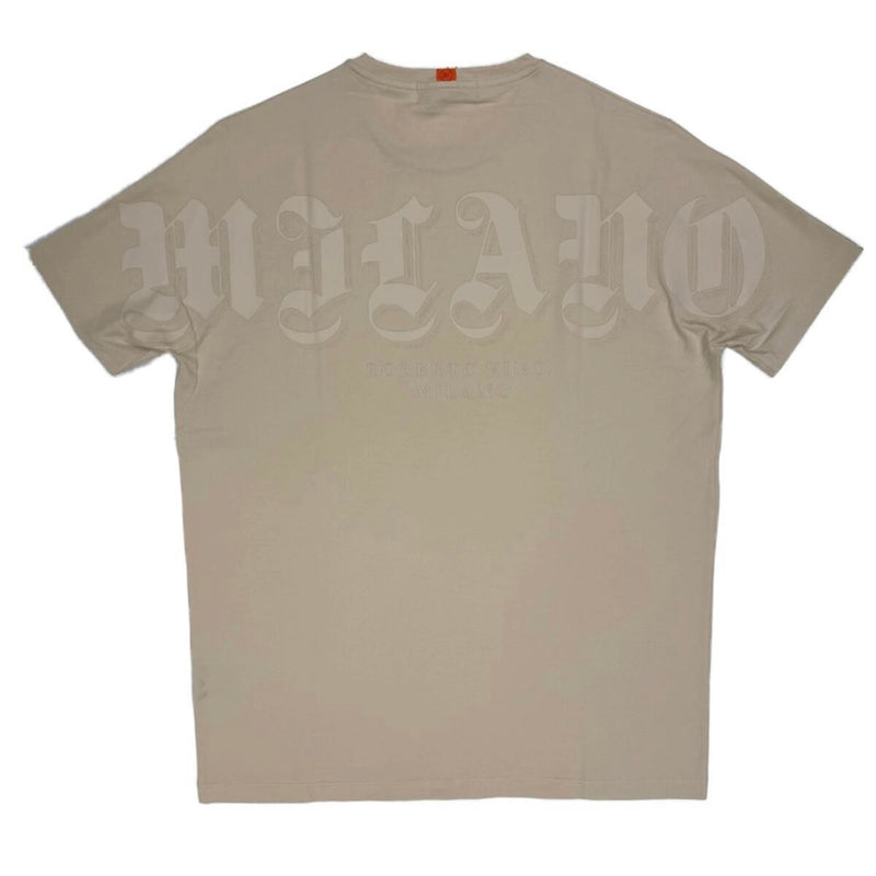 Roberto Vino Tech Font Tee (Beige)