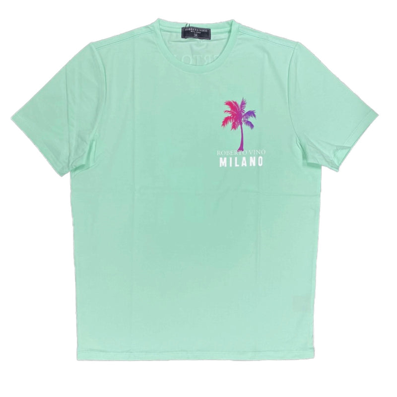 Roberto Vino Tech Milano Palm Tee (Mint)