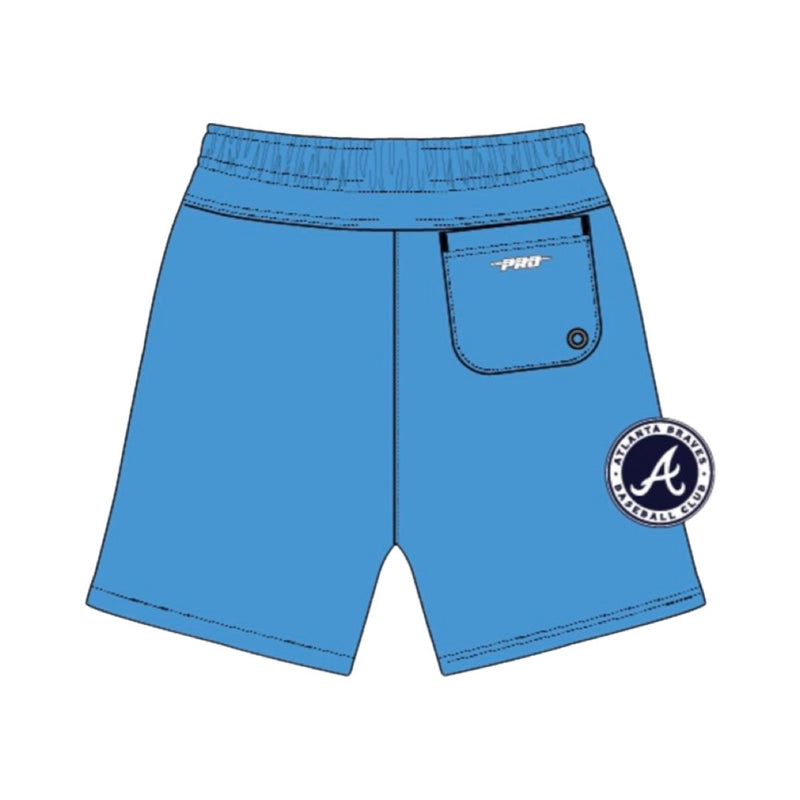 Atlanta Braves Classic Woven Short (University Blue)
